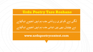 Read more about the article Urdu Poetry Tare Roshane