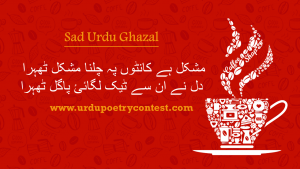 Read more about the article Urdu Ghazal by Mrs Dastgir Nazish