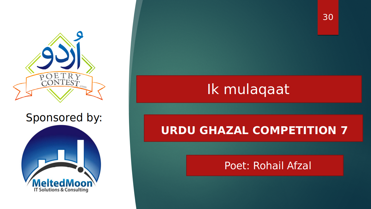 You are currently viewing Ik mulaqaat by Rohail Afzal