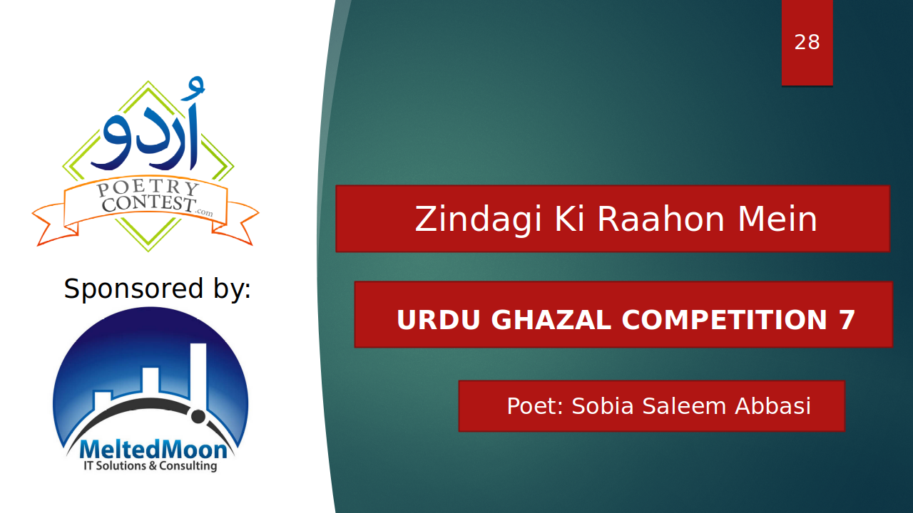 Read more about the article Zindagi Ki Raahon Mein by Sobia Saleem Abbasi