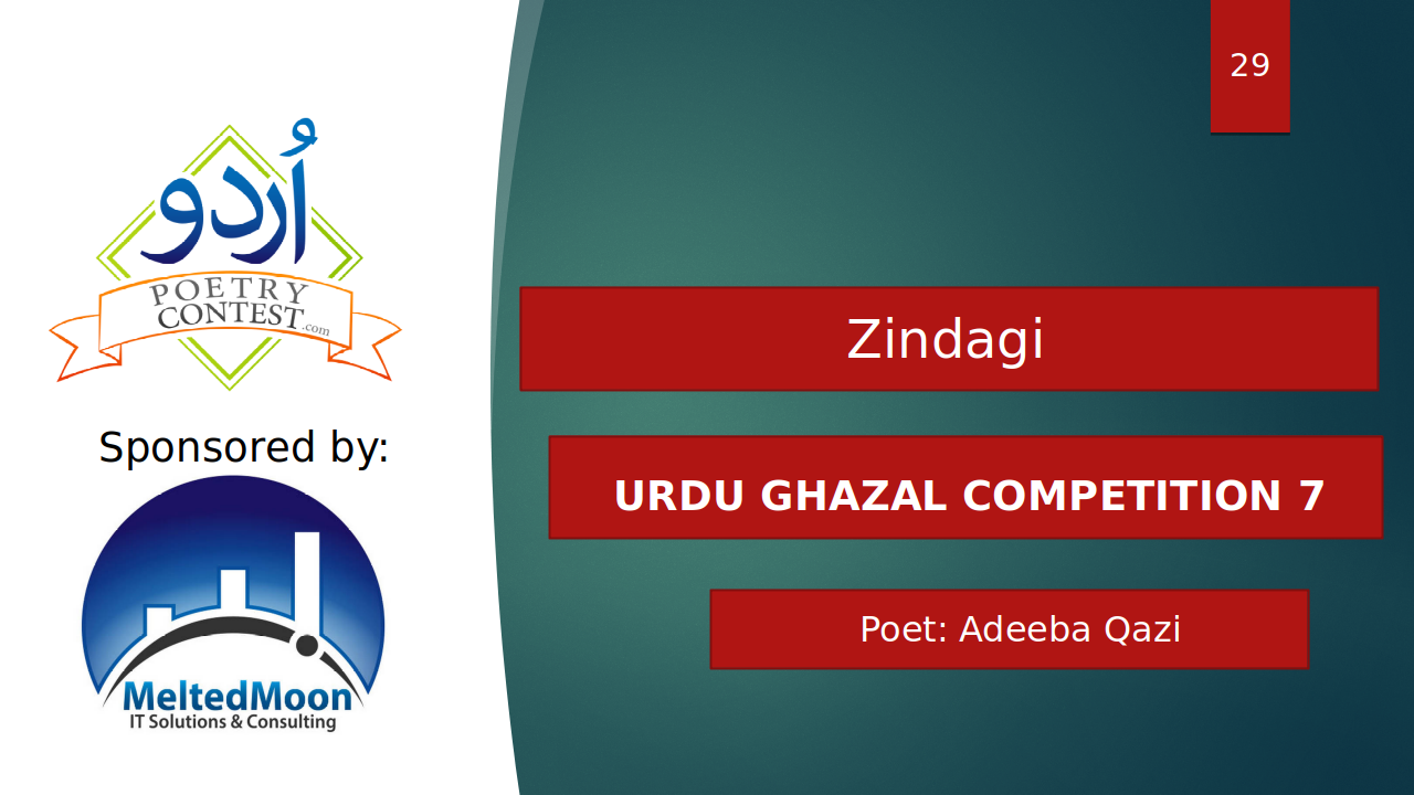 Read more about the article Zindagi by Adeeba Qazi