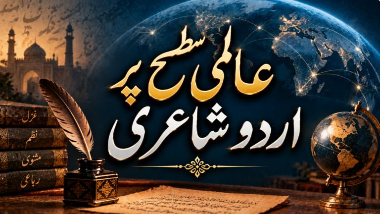 عالمی سطح پر اردو شاعری