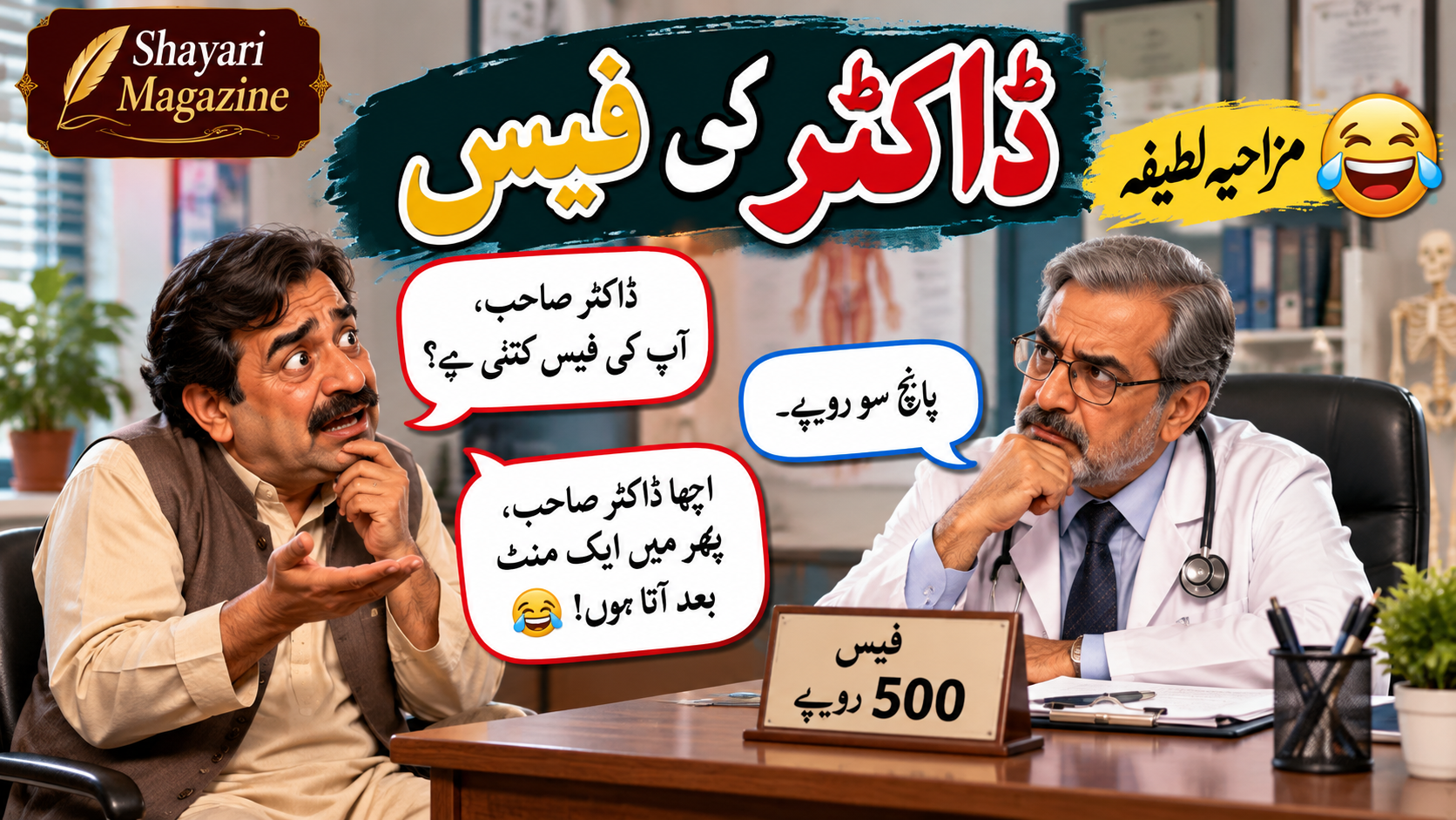 Read more about the article ڈاکٹر کی فیس
