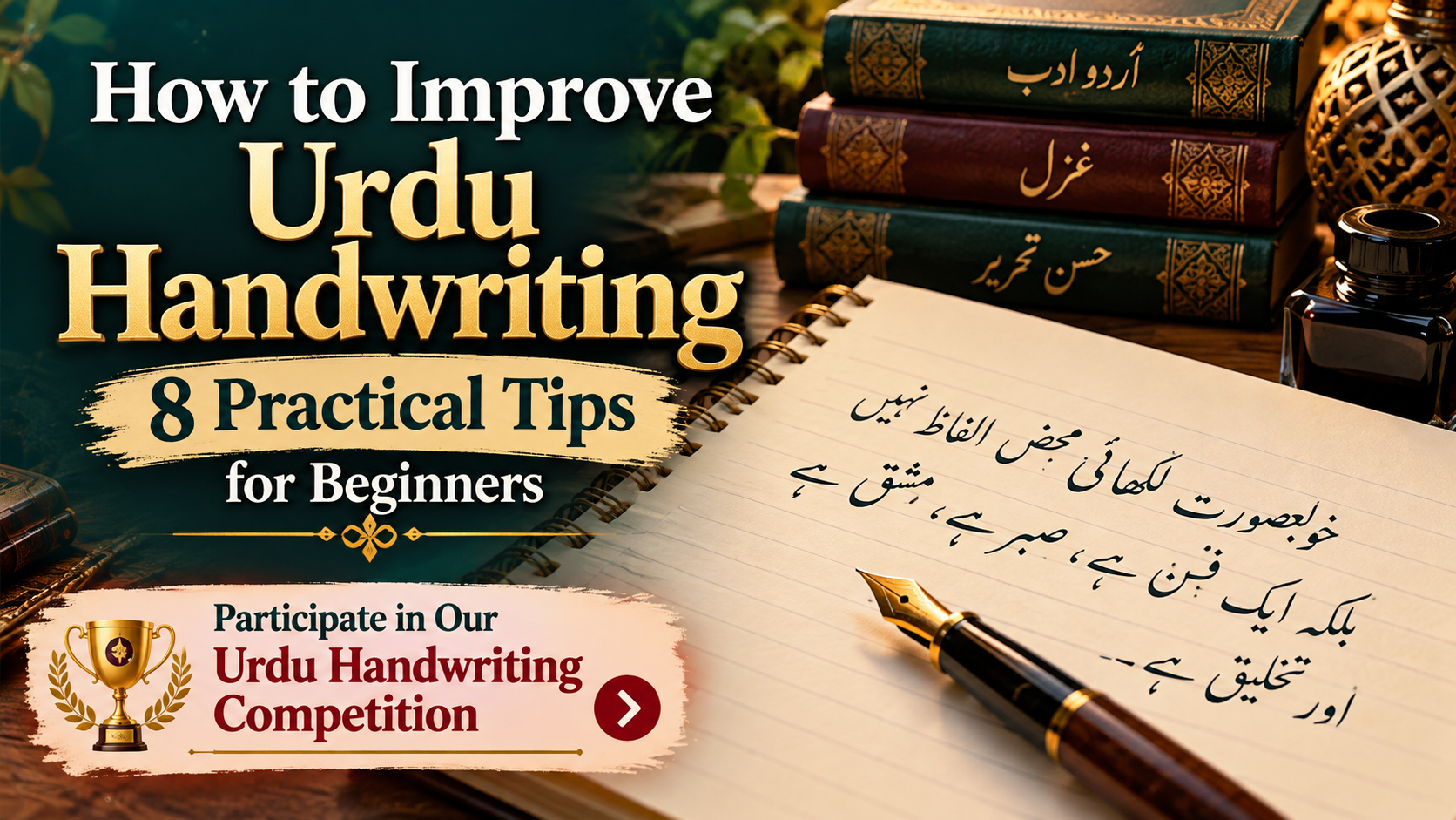 Read more about the article How to Improve Urdu Handwriting: Practical Tips for Beginners